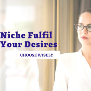 What does find your niche mean